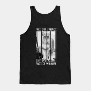 free our friends - lions Tank Top